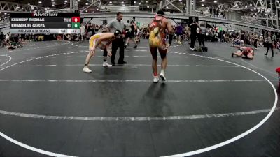 157 lbs Round 3 (8 Team) - Kennedy Thomas, The Plumbers vs Emmanuel Gusfa, Full Circle