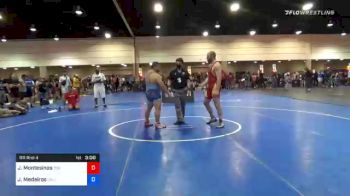 100 kg Prelims - Josh Montesinos, 706 Wrestling vs James Medeiros, California