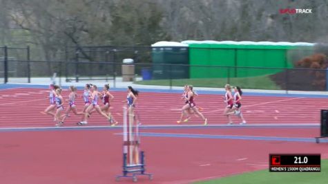 Women's 1500m, Heat 1