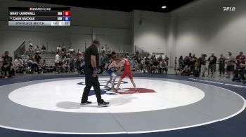 U15 GR - 41 lbs 5th Place Match - Shay Lundvall, Sebolt Wrestling Academy vs Cade Ruckle, Gold Rush Wrestling