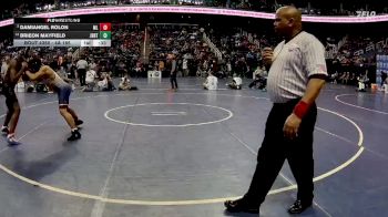 4A 165 lbs Cons. Semi - Brieon Mayfield, Jack Britt vs DamiAngel Rolon, Mallard Creek High School