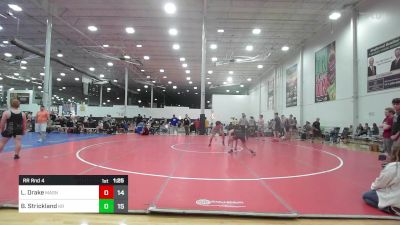 140 lbs Rr Rnd 4 - Lucas Drake, Mat Assassins Gray vs Brecken Strickland, Kraken Red