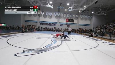165 lbs Quarters & 1st Wb (16 Team) - Julian Dailey, Camden County vs Kyden Kawasaki, Archer
