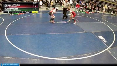 70 lbs Cons. Round 2 - Camon Mitchell, Cedar Jr. Wrestling vs Hugh Burgess, COWAN WRESTLING ACADEMY