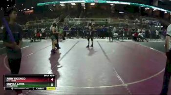 120 lbs Cons. Round 3 - Sophia Lahik, Windermere vs Abby DiCenzo, Bell Creek