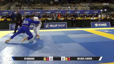 So Shirasaka vs Ian Luis K. P. Batista 2026 Pan Jiu Jitsu IBJJF Championship