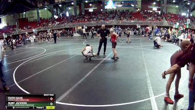 107 lbs Cons. Round 3 - Ruby Jackson, O`Neill Leprechaun Wrestling vs Faith Haag, Lincoln Girls Wrestling