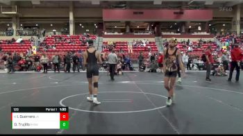 120 lbs Cons. Round 1 - Isaac Guerrero, Juic3 Acad3my vs Dominic Trujillo, Kansas Young Guns Wrestling Cl