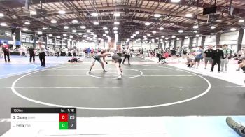 160 lbs Rr Rnd 3 - Declan Casey, Doughboy vs Luca Felix, Felix Wrestling Academy Black