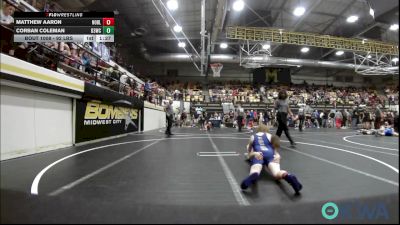 92 lbs Rr Rnd 1 - Matthew Aaron, Noble Takedown Club vs Corban Coleman, D3 Wrestling Cluib