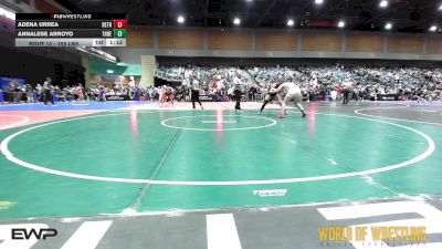150 lbs Round Of 16 - Adena Urrea, Dethrone vs Annalese Arroyo, THRESHOLD WRESTLING CLUB