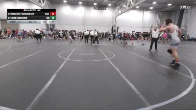 175 lbs Round 1 (6 Team) - Chase Swiger, Maryland Mallets vs Spencer Ferguson, Outlaws HS