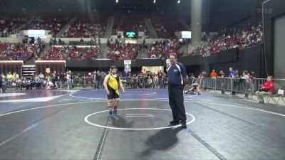 Round 2 - Katelynn Neal, Billings Wrestling Club vs Abby Lemanski, Cascade Little Guy Wrestling