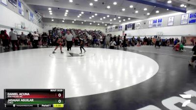 92 lbs Round 2 - Jasaiah Aguilar, Cvbjj vs Daniel Acuna, Dog Pound WC