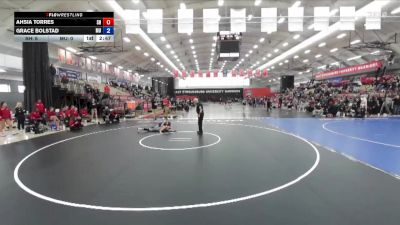 110 lbs Round 1 (12 Team) - Ahsia Torres, Sacred Heart vs Grace Bolstad, Marymount