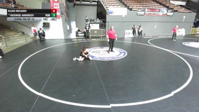 74 lbs Cons. Rd Of 16 - George Andreev, Peterson Grapplers Wrestling Club vs Elias Nicasio