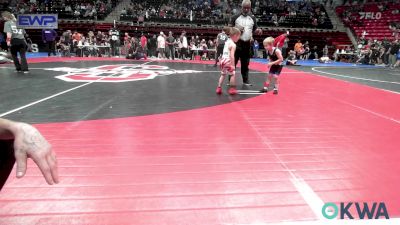 40 lbs Consi Of 4 - Easton Admire, Berryhill Wrestling Club vs Carter Mcculley, Independent