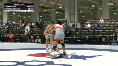 70 lbs Champ. Round 1 - Jonah Chew, Ewa/HI Bred Wrestling Club vs Gabriel Onorato, Glenville State RTC