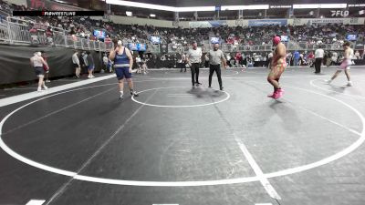 288 lbs Quarterfinal - Dakarai Melcher, Slyfox Wrestling Academy vs Jordin Goss, Bartlesville Wrestling Club