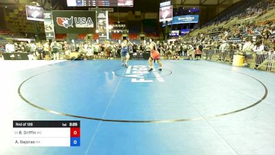 285 lbs Rnd Of 128 - Brady Griffin, MO vs Alexander Bajoras, MA