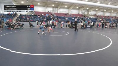 75 lbs Quarters - Dante Lewis, Klamath Prep vs Isaac Ortega, Desert Dogs WC