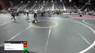 62 lbs Rr Rnd 3 - Jett Plant, Top Of The Rock WC vs Merrick Richard, Matpac Wrestling ND