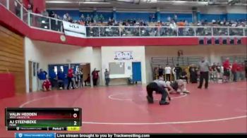 160 lbs Quarterfinal - AJ Steenbeke, Penn vs Valin Hedden, West Lafayette.