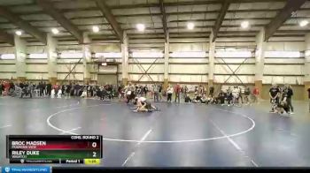 141 lbs Cons. Round 2 - Broc Madsen, Mountain View vs Riley Duke, Wasatch