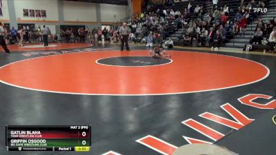 N-2 lbs Quarterfinal - Griffin Osgood, Big Game Wrestling Club vs Gatlin Blaha, Tiger Wrestling Club