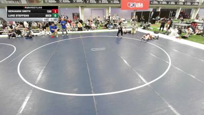 JR BOYS HARD LUCK - 136.8-137 Champ. Round 3 - Benjamin Smith, Tennessee vs Luke Steffens, MO West Championship Wrestling Club
