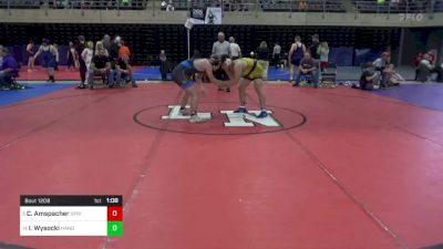 171 lbs Consi Of 8 #2 - Chase Amspacher, Spring Grove, PA vs Ian Wysocki, Hanover, PA