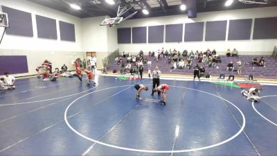 96 lbs 5th Place Match - Tyler Moss, Mt. Ridge Youth Wrestling vs Lincoln Andreasen, Box Elder Stingers