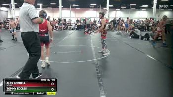 80 lbs Semifinal - Tommy Eccles, NHWC vs Alex Lobdell, 3F