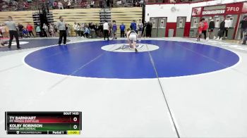 113 lbs Cons. Round 4 - Ty Barnhart, Mt. Vernon (Fortville) vs Kolby Robinson, Rensselaer Central