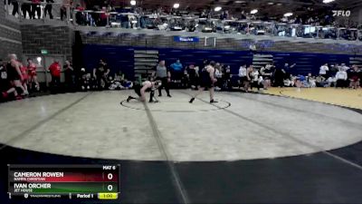 145 lbs Cons. Round 1 - Ivan Orcher, Jet House vs Cameron Rowen, Nampa Christian