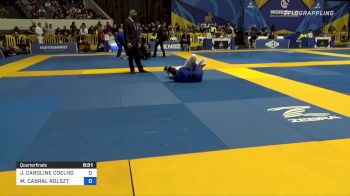 JESSICA CAROLINE COELHO DANTAS vs MARIANA CABRAL ROLSZT 2021 World Jiu-Jitsu IBJJF Championship