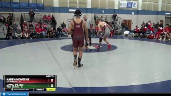 152 lbs Semis & Wb (16 Team) - Kaden Newgent, Southmont vs David Peter, West Central