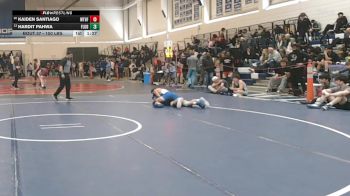 150 lbs Round Of 32 - Kaiden Santiago, Wethersfield vs Hardit Pahwa, Fairfield Ludlowe