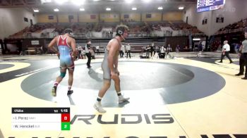 175 lbs Semifinal - Isael Perez, Northfield Mt. Hermon vs William Henckel, Blair Academy