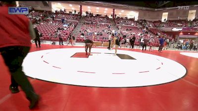 130 lbs Semifinal - Kelice Luker, Tulsa Union Girls vs Josaline Blevins, Stilwell High School Girls