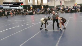 132 lbs Semis & 1st Wrestleback (8 Team) - Kolbe Hennings, Millard South vs Liwan Abdi, Omaha Bryan