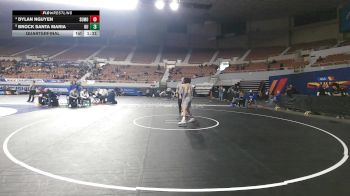 122-D2 Quarterfinal - Brock Santa Maria, Buena High School vs Dylan Nguyen, Sunrise Mountain