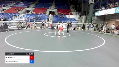 164 lbs Cons 16 #1 - Avery Albers, Nebraska vs Maggie Ortmann, Missouri