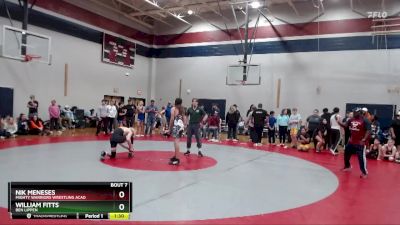 150 lbs Round 1 - William Fitts, Ben Lippen vs Nik Meneses, Mighty Warriors Wrestling Acad