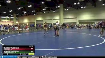 126 lbs Round 4 (10 Team) - Valarie Hamilton, Iowa Pin-A-Sarus vs Suheily Alifonso, The Angels