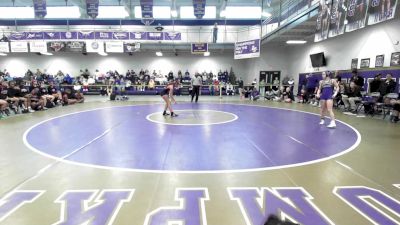 100 lbs Semis & 1st Wb (8 Team) - Cadence Grulla, Lumpkin Co. vs Serena Conner, Jordan