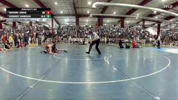 144 lbs Cons. Round 1 - Manuel Arias, West Wendover vs Dominic Vanegas, Coral Academy - North