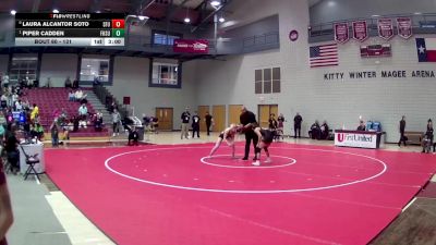 131 lbs Quarterfinal - Piper Cadden, Fort Hays State vs Laura Alcantor Soto, Simon Fraser University