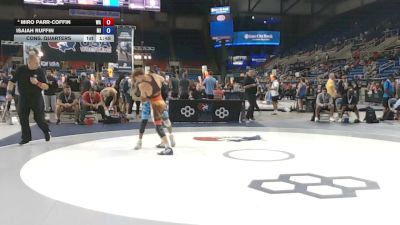 106 lbs Cons. Quarters - Miro Parr-Coffin, Washington vs Isaiah Ruffin, Michigan