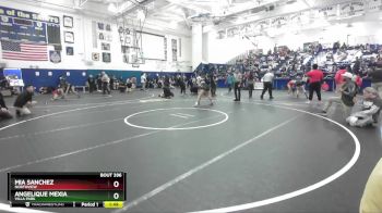 110 lbs Quarterfinal - Mia Sanchez, Northview vs Angelique Mexia, Villa Park